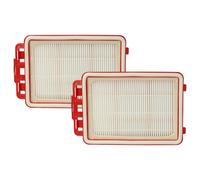 vhbw 2x filtre compatible avec Zanussi ZAN4100IW aspirateur - Filtre HEPA contre les allergies