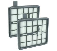 vhbw 2x filtre compatible avec Zelmer GVC355SM/01, ZVC352SK(VC3300.0SK), ZVC352SK/01(VC3300.0SK) aspirateur - filtre HEPA gris / blanc