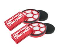 vhbw 2x filtre HEPA, 2x filtre protection moteur compatible avec Dirt Devil Infinity Rebel 52, 54, DD5501, DD5254, 50, DD5254-01, DD5500 aspirateur