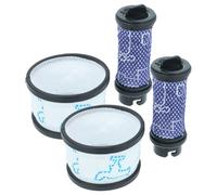 vhbw 2x filtre HEPA, 2x préfiltre compatible avec Inse S6P, S600, N5, S6 aspirateur