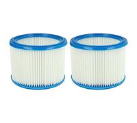 vhbw 2x Filtre plissé compatible avec Festo/Festotool SR201 E | SR201 LE, SR204 E-AS aspirateur à sec ou humide - Filtre à cartouche