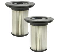 vhbw 2x filtre plissé compatible avec Siemens BCS812KA2/02, BCS812INF/02, BCS1ULTD/03, BCS1ULTD/02, BCS1TOPNC/03 aspirateur - gris