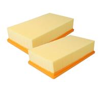 vhbw 2x filtre plissé plat compatible avec Fein Dustex 25 L aspirateur - Élément filtrant