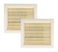 vhbw Lot de 2x filtres plissé plat compatible avec Hilti VC 5-A22 aspirateur - Élément filtrant