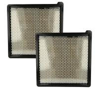 vhbw 2x filtre plissé plat compatible avec Kärcher KM 75/40 W P Jubilee autolaveuse, balayeuse - Filtre à air de rechange