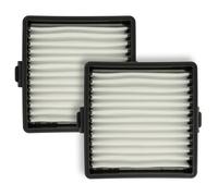 vhbw 2x filtre plissé plat compatible avec Ryobi One Plus, P712, P713 aspirateur sans fil à batterie