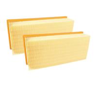 vhbw 2x filtre plissé plat F7 compatible avec Kärcher NT 65/2 Eco Tc, NT 65/2 Eco, NT 65/2 Ap, NT 65/2 Ap Me aspirateur