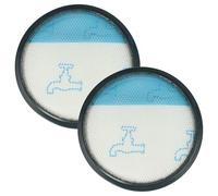 vhbw 2x Filtre pré-moteur compatible avec Beko VCM 71605 AP, VCM 7180, VCM 71602 AD, BKS 5540 aspirateur - Filtre de protection du moteur, nettoyable