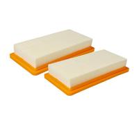 vhbw 2x filtre protection moteur compatible avec Kärcher DS 6000, DS 5200, DS 6, DS 6 Premium, DS 6.000 aspirateurs
