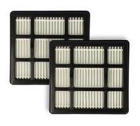 vhbw 2x filtre remplacement pour Ariete 00P274100AR0, AT5185394300 pour aspirateur - Filtre HEPA contre les allergies