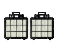 vhbw 2x filtre remplacement pour Beko 9178011296 pour aspirateur - filtre HEPA noir/blanc