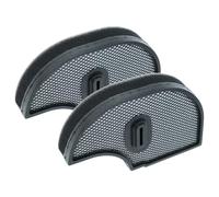 vhbw 2x filtre remplacement pour Bosch 12011396 filtre pour aspirateur - Filtre en mousse noir/gris