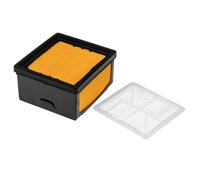 vhbw 2x filtre remplacement pour Husqvarna/Partner 574362301 pour meuleuse d'angles - 1x filtre en nylon, 1x filtre microfibre