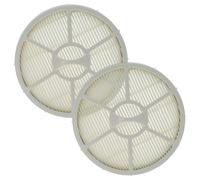 vhbw 2x filtre remplacement pour Kärcher 2.863-238.0 pour aspirateur - filtre HEPA blanc