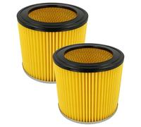 vhbw 2x Filtre compatible avec KITY ASP 100, PD 4000 aspirateur à copeaux