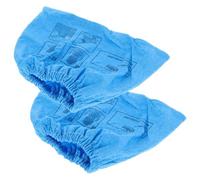 vhbw 2x Filtre textile compatible avec Parkside PNTS 1300 F5, 1400H4, 1300 E4, 1300 C3 aspirateur sec et humide - Sac filtrant, lavable bleu