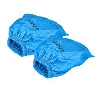vhbw 2x Filtre textiles compatible avec Makita VYS 25, VC3511L aspirateur sec et humide - Sac filtrant, lavable bleu
