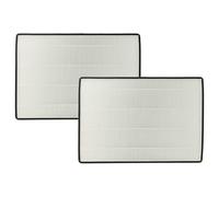 vhbw 2X Filtres à air F7 Compatible avec Helios KWL EC 300 W, KWL EC 300 Pro Ventilateur (2X Filtre à Pollen)