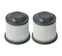 vhbw 2x filtres à cartouche compatible avec Black & Decker Dustbuster Pivot PD1020, PD1020L, PD1420, PD1420LP, PD1820, PD1820L aspirateur