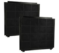 vhbw 2x Filtres à charbon actif compatible avec Airforce F134 5558002, F134 5558003, F13460K3S, F134A S4 60CM ASSISI 875269 hotte aspirante