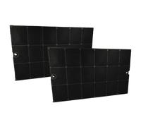 vhbw 2x Filtres à charbon actif compatible avec Alno AEF3150W, AME2222KB, AME2222KJ, AME2222KN, AME2222KS, AME2222KW hotte aspirante