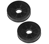 vhbw 2x Filtres à charbon actif compatible avec Amica OTS515I, OTS515W, OTS615I, OTS615W hotte de cuisine