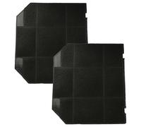 vhbw 2x Filtres à charbon actif compatible avec Arthur Martin/John Lewis/Tricity-Bendix AFC9030X, AFC9620X hotte aspirante - 26,5 x 23,7 x 1,6 cm