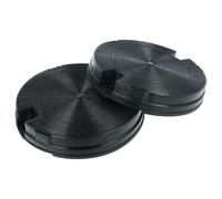 vhbw 2x Filtres à charbon actif compatible avec Bauknecht 857402501000, 857422801250, 857402501001, 857424601250, 857422801251 hotte aspirante