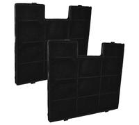 vhbw 2x Filtres à charbon actif compatible avec BAUMAN Nova Isola, 60, 90 hotte aspirante