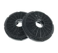 vhbw 2x Filtres à charbon actif compatible avec Beko HCA 62641, 63640BH, 62641BH, 62641WH, 63640, 92641bh, 93640, 63641BH, 92641WH hotte aspirante