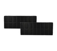 vhbw 2x Filtres à charbon actif compatible avec Bosch CD5202/03 FD 7205, CD53030, CD5202/04, CD52030 hotte aspirante - 42 x 16,8 x 3,1 cm