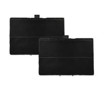vhbw 2x Filtres à charbon actif compatible avec Bosch DIB091E59/02, DIB091E59/03, DIB091U52, DIB097A50/01 hotte aspirante - 31,5 x 21,5 x 2,3 cm