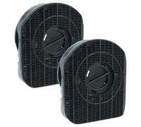 vhbw 2x Filtres à charbon actif compatible avec Bosch DWW096520/01