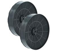 vhbw 2x Filtres à charbon actif compatible avec Brandt 77X2961 hotte aspirante