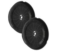 vhbw 2x Filtres à charbon actif compatible avec CDA Caple EVP101, EVH9SS, EVG9SS, EVP6SS, EVP61SS, EVP61, EVP12SS, EVP121, EVP10SS hotte aspirante