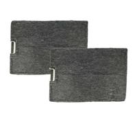 vhbw 2x Filtres à charbon actif compatible avec Imperial DHT 600-2 W/NL, DHT 600-2 WMP, DHT 600-2 WMP/CH hotte aspirante - 30 x 21,5 x 3 cm