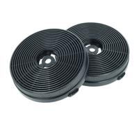 vhbw 2x Filtres à charbon actif compatible avec Klarstein Zarah, Zelda, Balzac, Aurica, Aurora Eco, Contempo, Contempo Neo hotte aspirante - 13,3 cm