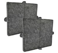 vhbw 2x Filtres à charbon actif compatible avec Miele DA 5321 W, DA 5330 W, DA 5294 W, DA 5196 6 W EXT, DA 5196 W, DA 5381 W hotte aspirante