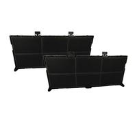 vhbw 2x Filtres à charbon actif compatible avec Neff D46ML54X1, D46ML54N0B/05, D46ML54N0B/04, D46ML54N0B/03, D46ML54N0B/02 hotte aspirante
