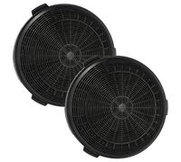 vhbw 2x Filtres à charbon actif compatible avec Oranier Siria, Farina, Brisa hotte aspirante - 18,85 cm