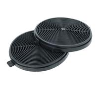 vhbw 2x Filtres à charbon actif compatible avec PKM 9004W, 9090-2H, 50762, 50763, 6004W, 50448, 50466, 50430, 50446 hotte aspirante - 11,8 cm