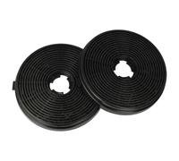 vhbw 2x Filtres à charbon actif compatible avec Respekta CH21060WBZ hotte aspirante