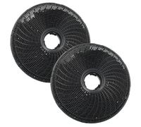 vhbw 2x Filtres à charbon actif compatible avec Sauter SHG9502X1, SHG9502X, SY-6008A1-E6-C59, SHG501X4 hotte aspirante