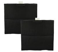 vhbw 2x Filtres à charbon actif compatible avec Siemens LC656BB60B, LC656BB30, LC656BB60, LC656BA40/01 hotte aspirante - 23,5 x 22 x 2 cm