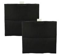 vhbw 2x Filtres à charbon actif compatible avec Siemens LZ52750 hotte aspirante - 23,5 x 22 x 2 cm