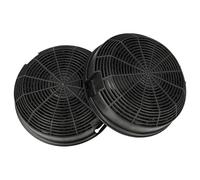 vhbw 2x Filtres à charbon actif compatible avec Whirlpool AME 435, PRF0013, AKR 945, AKR 946, PRF0078, PRF0041, PRF0057 hotte aspirante - 15,3 cm