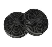 vhbw 2x Filtres à charbon actif compatible avec Whirlpool AME 435, PRF0013, AKR 945, AKR 946, PRF0078, PRF0041, PRF0057 hotte aspirante - 15,3 cm