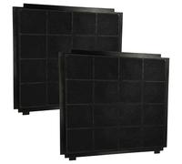 vhbw 2x Filtres à charbon actif remplacement pour 5Z9110X1, AFCFCA329, AFCFCA329B, AFFCA329, AFFCA329B pour hotte aspirante