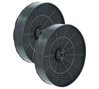 vhbw 2x Filtres à charbon actif remplacement pour Brandt 77X2961 pour hotte aspirante