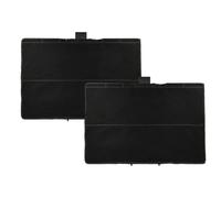 vhbw 2x Filtres à charbon actif remplacement pour Eurofilter FKS174BSH pour hotte aspirante - 31,5 x 21,5 x 2,3 cm